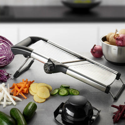 mandoline japonaise avec support anti dérapant