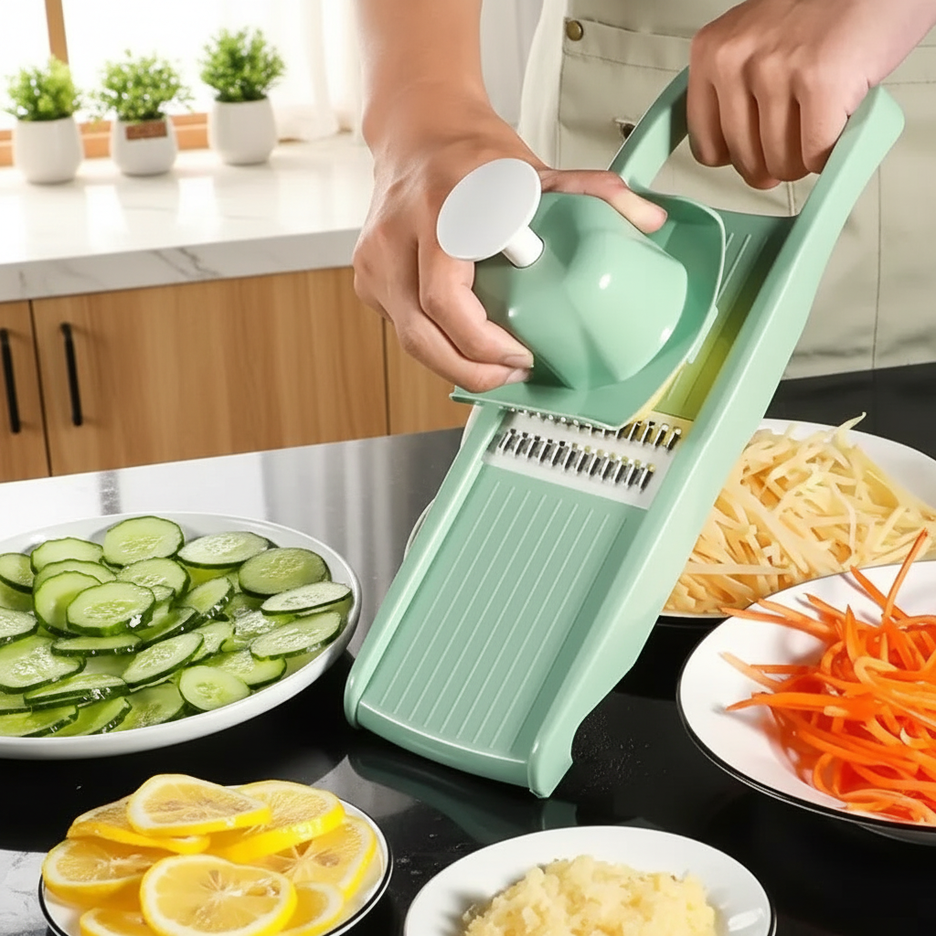 cuisine mandoline multifonctionnelle 5 lames couper selon votre goût