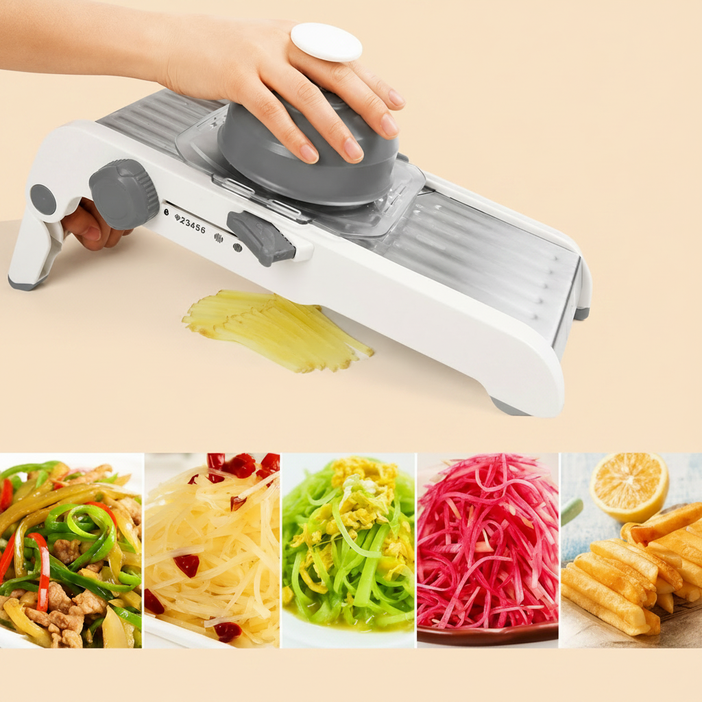 cuisine mandoline swiftcut avec lame déchiqueteuse