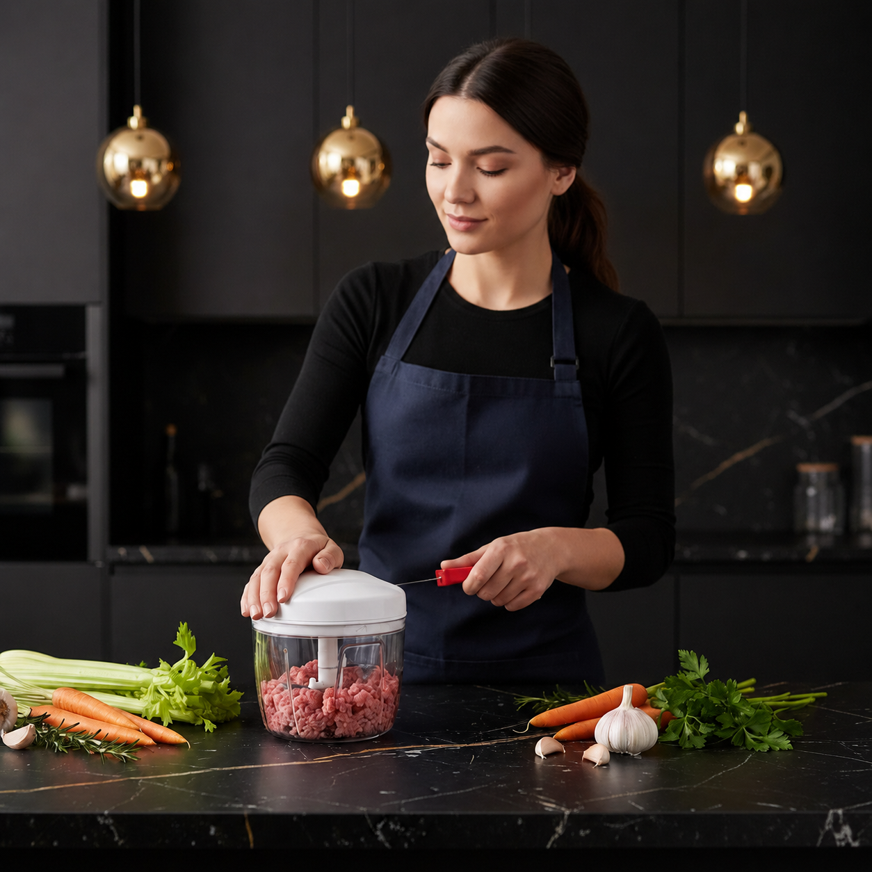 hachoir chopmaster blanc utilisé par femme