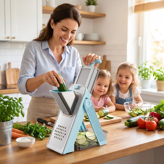 maman coupe courgettes mandoline professionnelle securichef