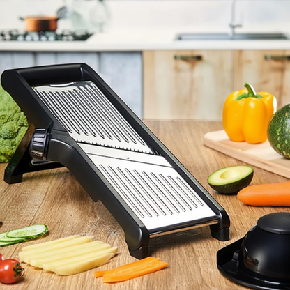mandoline cuisine quick slice avec 4 lames