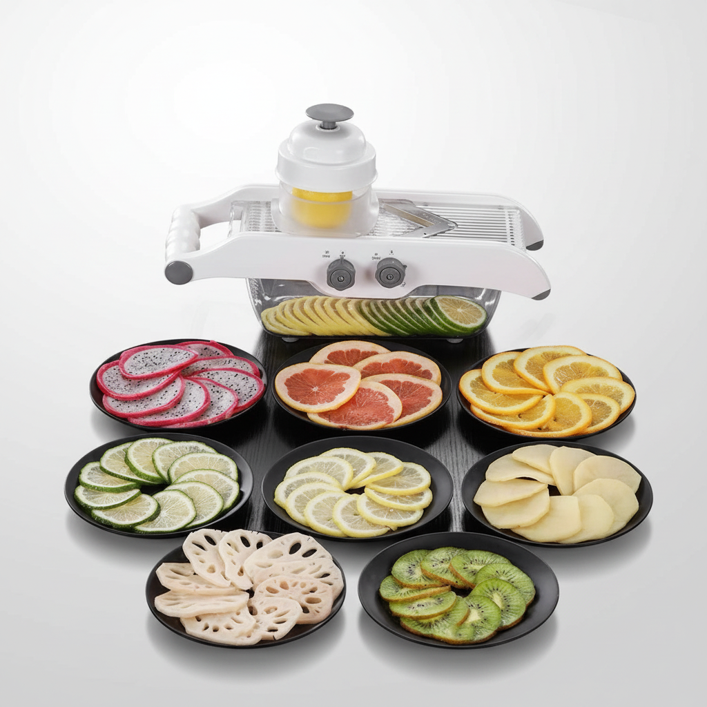 mandoline cuisine safety push trancher selon vos envies