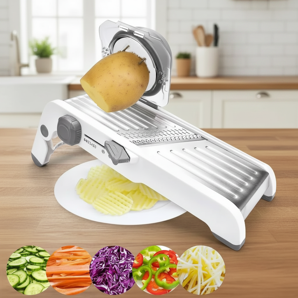 mandoline cuisine supercut pomme de terre en tranche