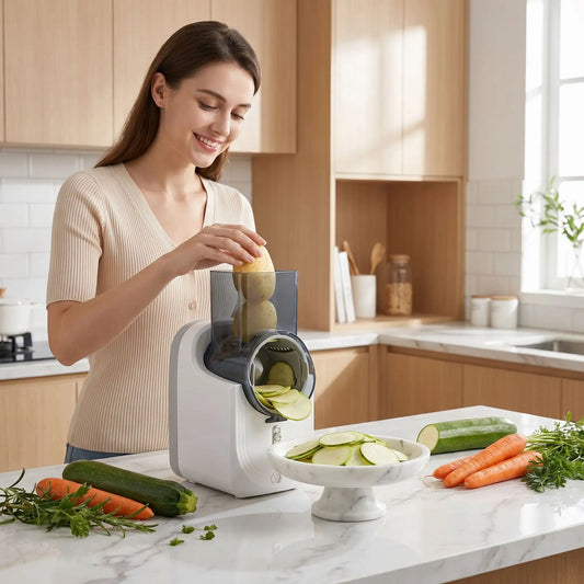 mandoline électrique secure blade plats à votre goût