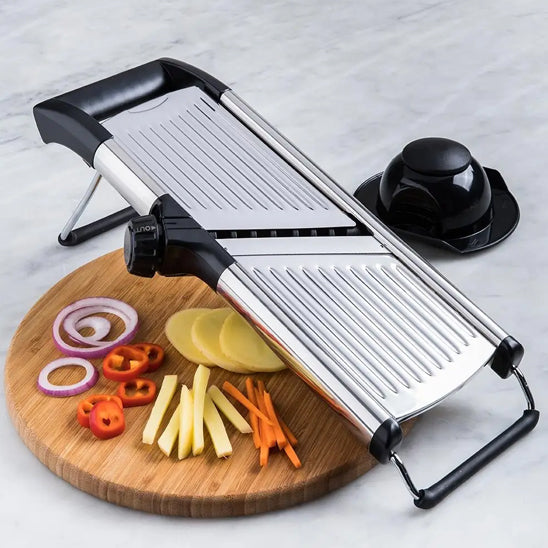mandoline japonaise ultra tranchante tranche des lamelles de pommes de terre