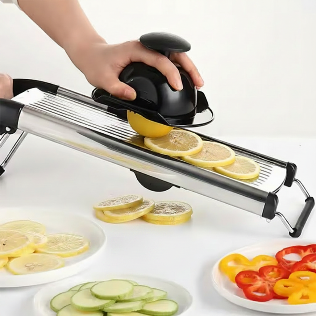 mandoline japonaise ultra tranchante trancher des citrons