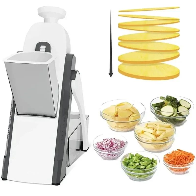 Mandoline Professionnelle | Multifonction Sécurisée