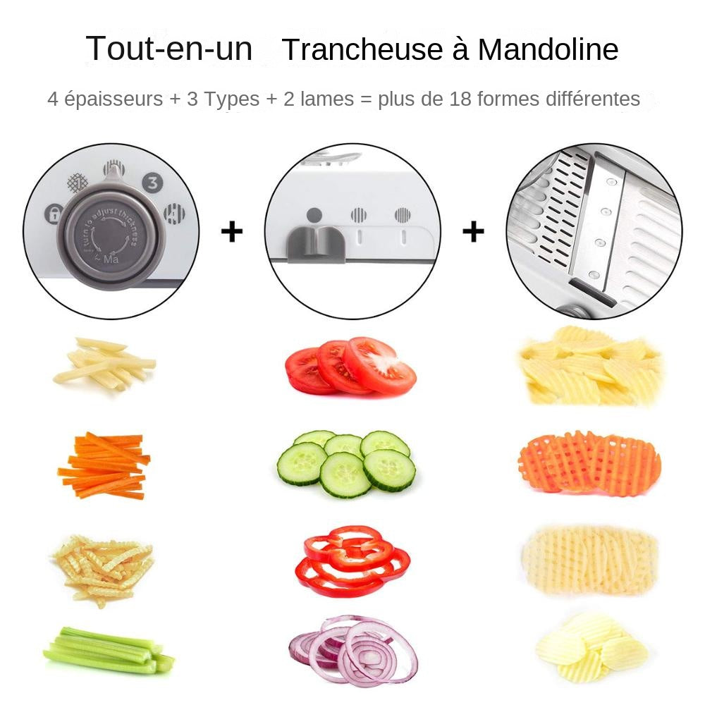 mandoline professionnelle tout en un