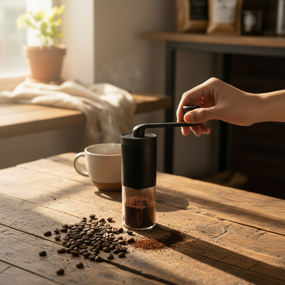 moulin à café silencieux Compact savourer votre goût
