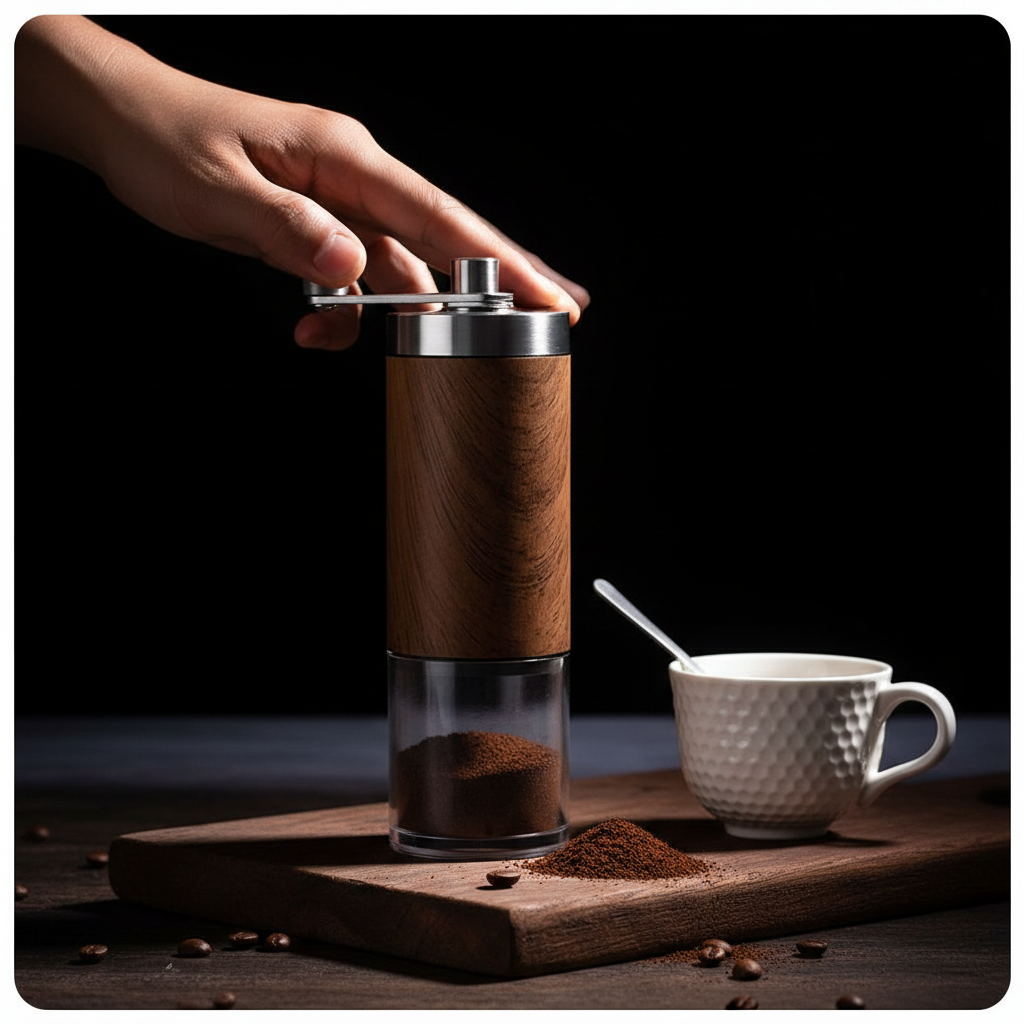 moulin à café bois céramique savourer votre goût