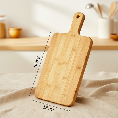 planche a decouper en bois bambucut pro taille 18x35cm